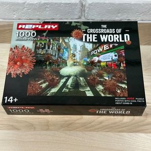 A2PLAY 2020 PANDEMIC CROSSROADS OF THE WORLD 1000 PC JIGSAW PUZZLE